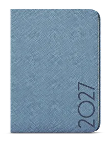 Wöchentlicher Terminkalender - Zoro - Tora - A5 - blau-grau
